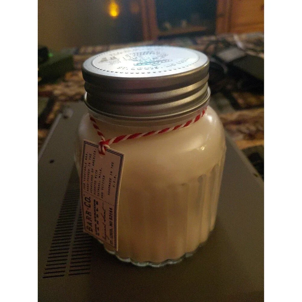 Pottery Barn Barr Co Original Scent Apothecary Jar Single Wick Candle 20 Oz